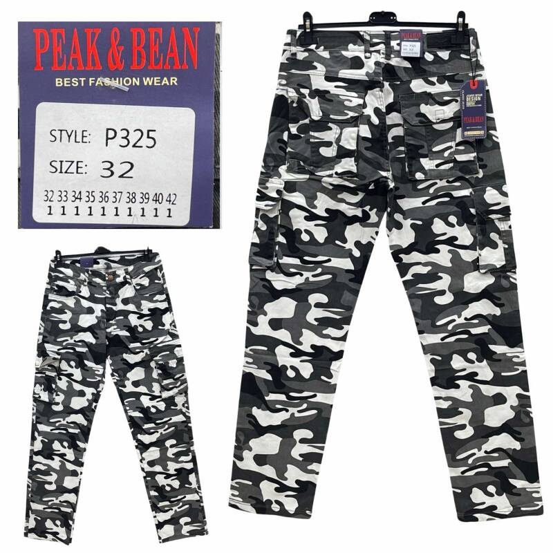 Spodnie jeansy meskie Roz 32-42, 1 Kolor Paczka 10 szt
